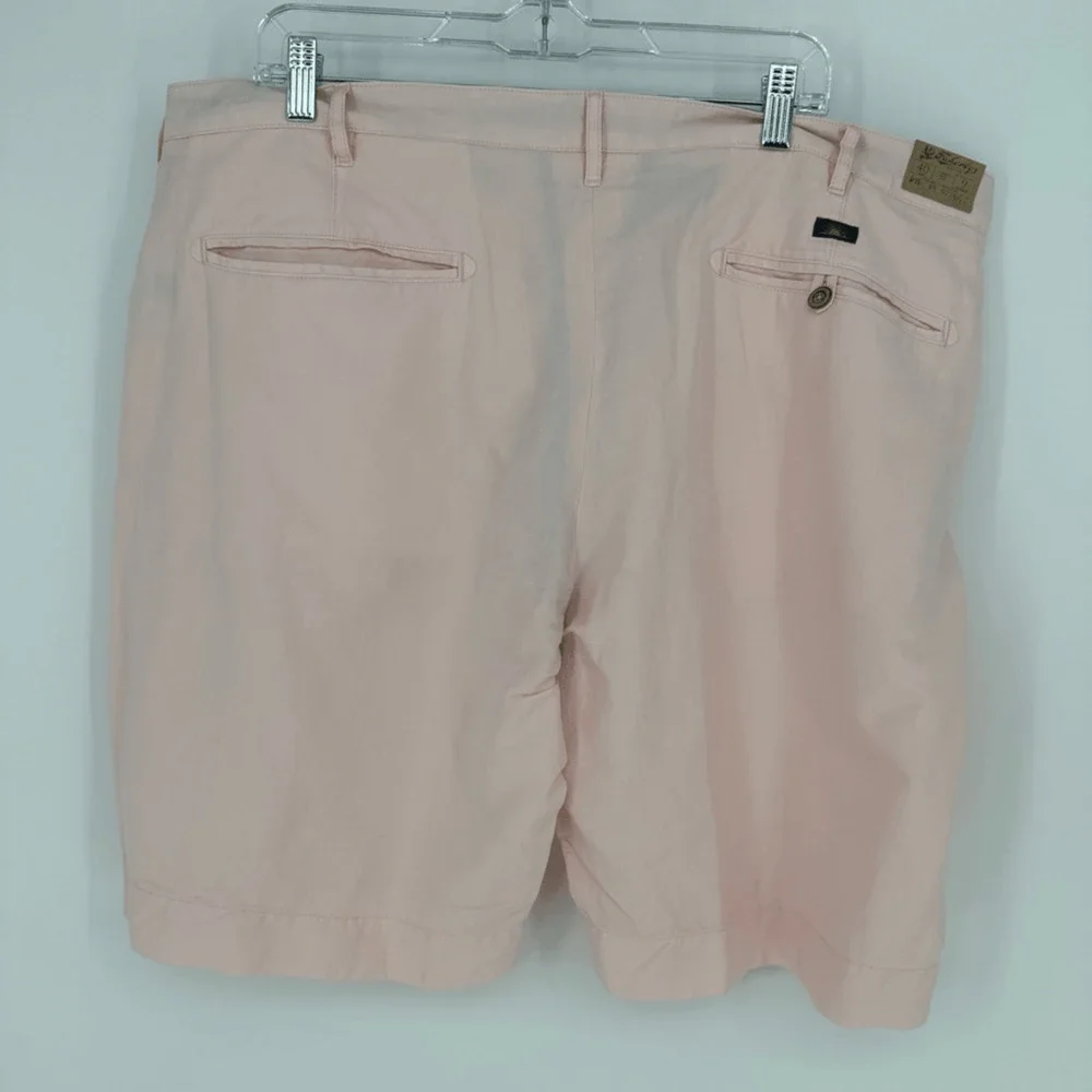 Faherty Men Malibu Chino Shorts Linen Cotton 10
